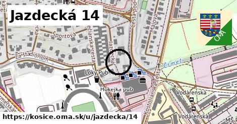 Jazdecká 14, Košice