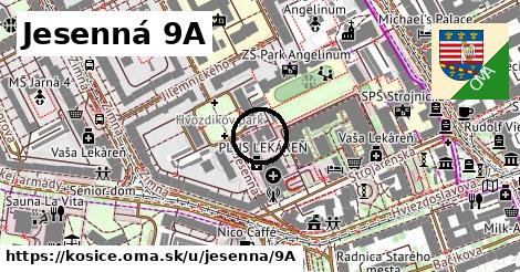 Jesenná 9A, Košice