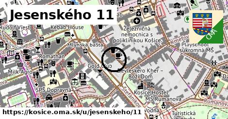 Jesenského 11, Košice