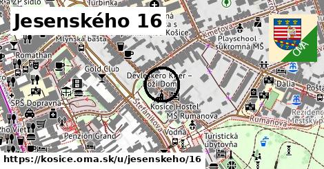 Jesenského 16, Košice