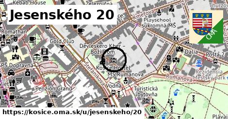 Jesenského 20, Košice