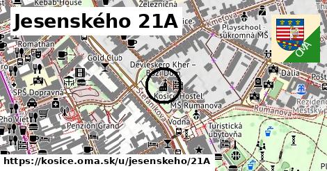 Jesenského 21A, Košice