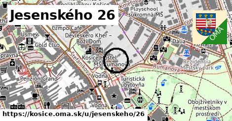 Jesenského 26, Košice