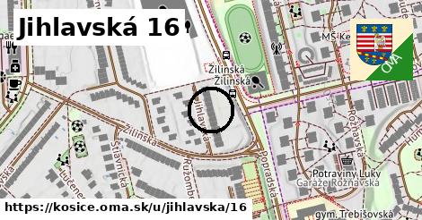 Jihlavská 16, Košice