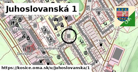 Juhoslovanská 1, Košice