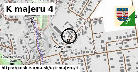 K majeru 4, Košice