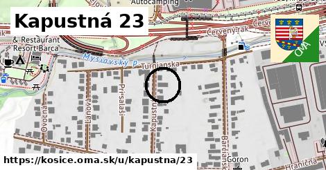 Kapustná 23, Košice