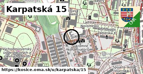 Karpatská 15, Košice