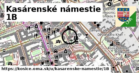 Kasárenské námestie 1B, Košice