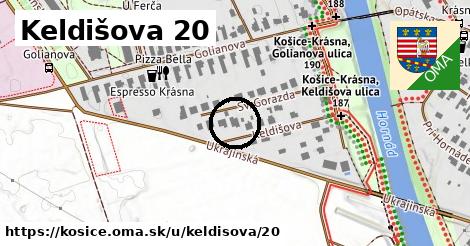 Keldišova 20, Košice