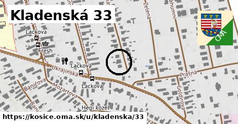 Kladenská 33, Košice