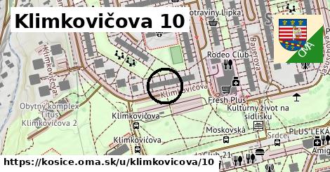 Klimkovičova 10, Košice