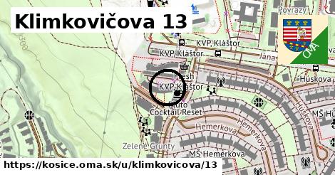 Klimkovičova 13, Košice