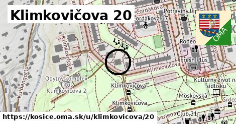 Klimkovičova 20, Košice