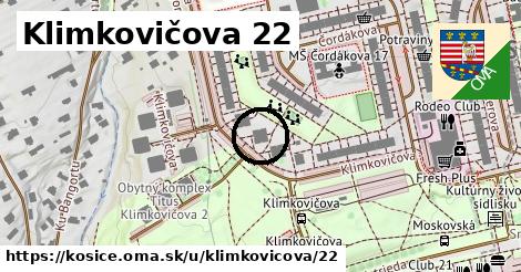 Klimkovičova 22, Košice