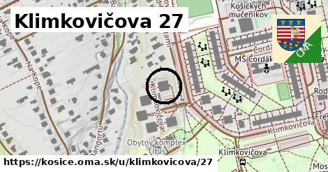 Klimkovičova 27, Košice