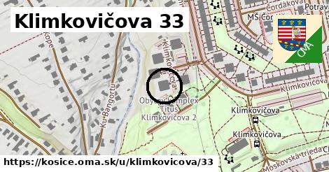 Klimkovičova 33, Košice