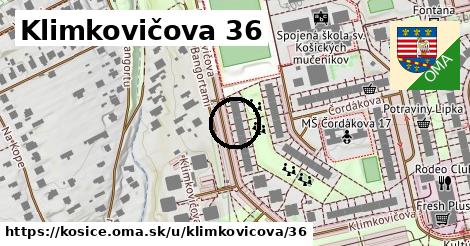 Klimkovičova 36, Košice