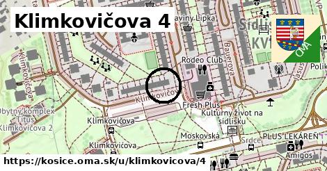 Klimkovičova 4, Košice