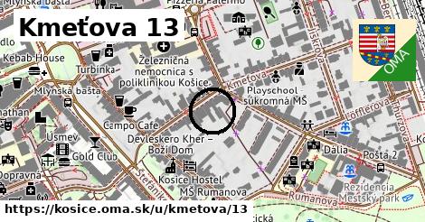 Kmeťova 13, Košice