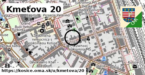 Kmeťova 20, Košice