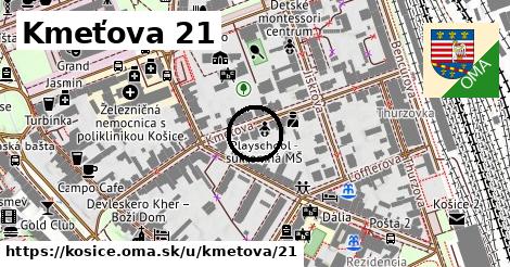 Kmeťova 21, Košice