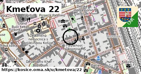 Kmeťova 22, Košice