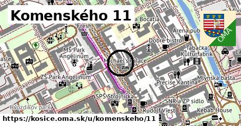 Komenského 11, Košice