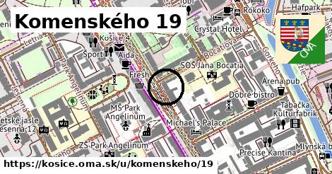 Komenského 19, Košice