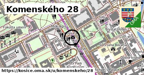 Komenského 28, Košice