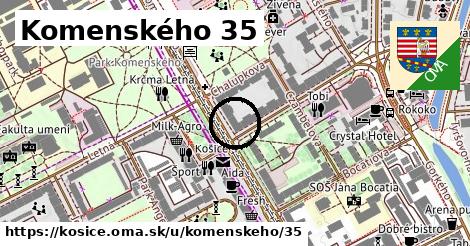 Komenského 35, Košice