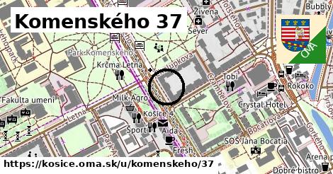 Komenského 37, Košice