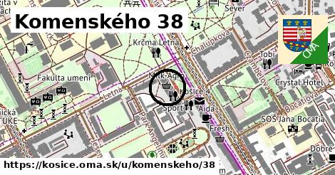 Komenského 38, Košice