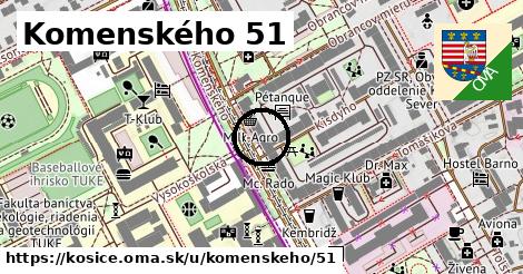 Komenského 51, Košice