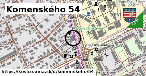 Komenského 54, Košice