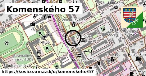 Komenského 57, Košice