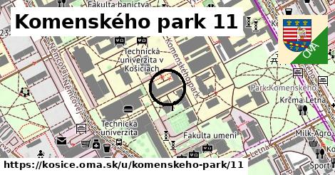 Komenského park 11, Košice