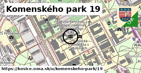 Komenského park 19, Košice