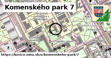 Komenského park 7, Košice