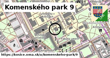 Komenského park 9, Košice