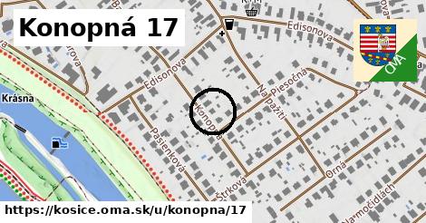 Konopná 17, Košice