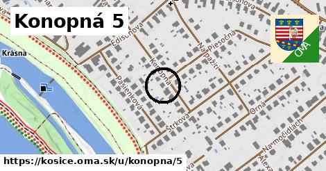 Konopná 5, Košice