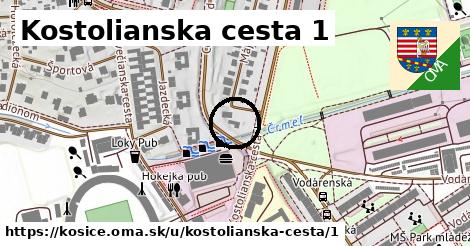 Kostolianska cesta 1, Košice