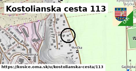 Kostolianska cesta 113, Košice