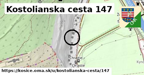 Kostolianska cesta 147, Košice