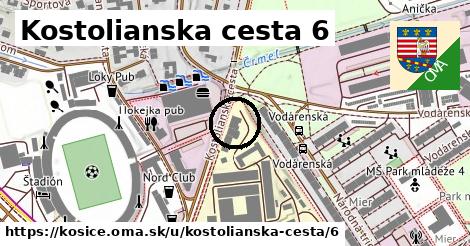 Kostolianska cesta 6, Košice