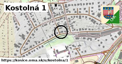 Kostolná 1, Košice