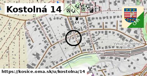 Kostolná 14, Košice