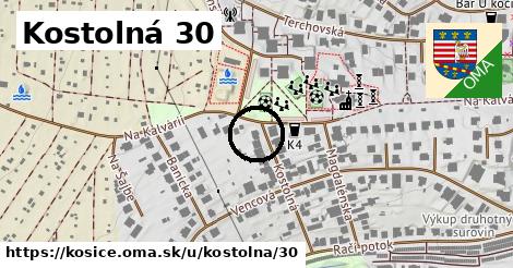 Kostolná 30, Košice
