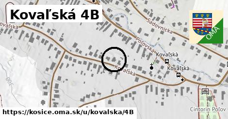 Kovaľská 4B, Košice